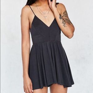 UO BLACK ROMPER